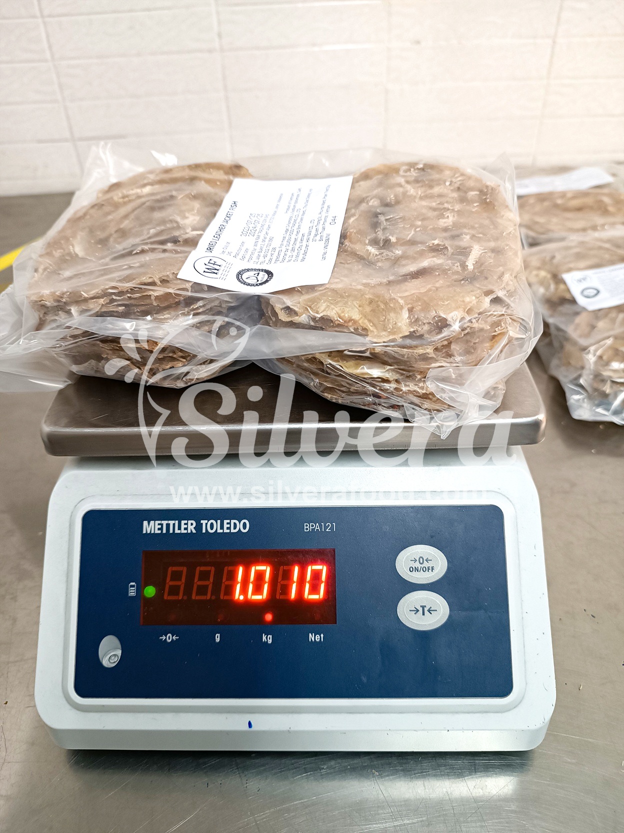 Dried leather jacket fish