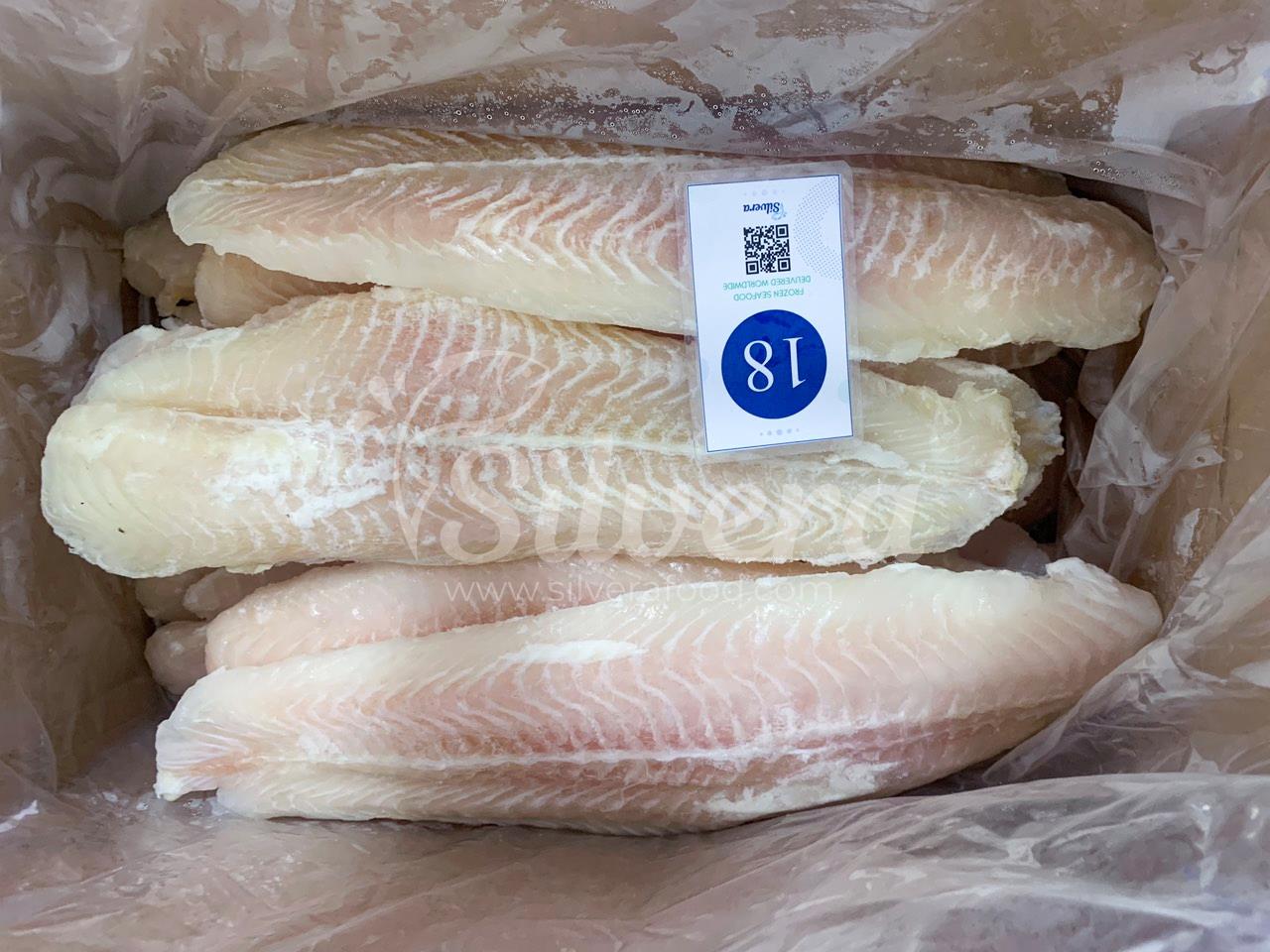 Master carton of pangasius fillets