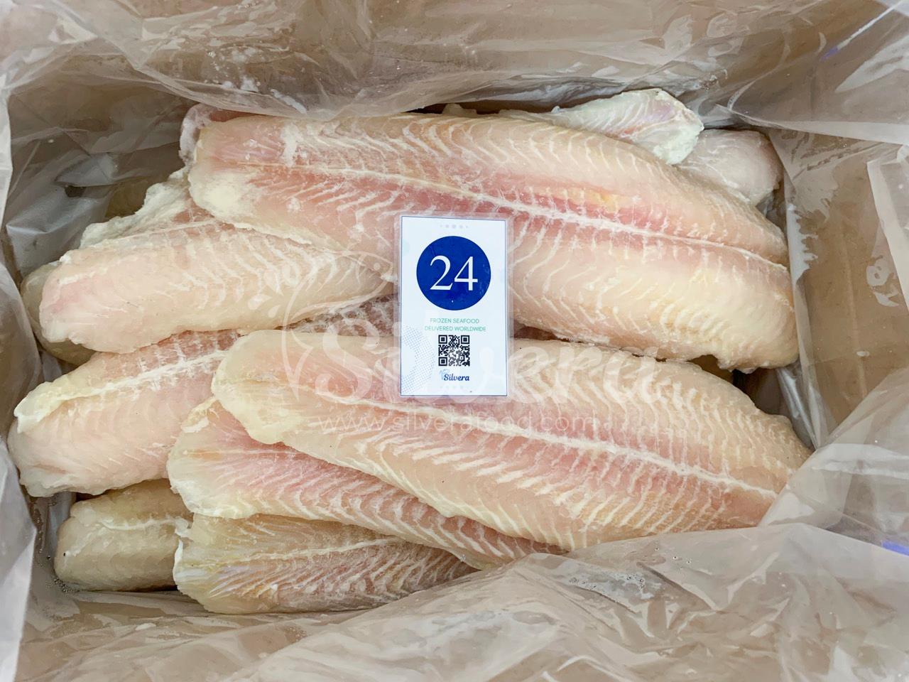 Master carton of pangasius fillets