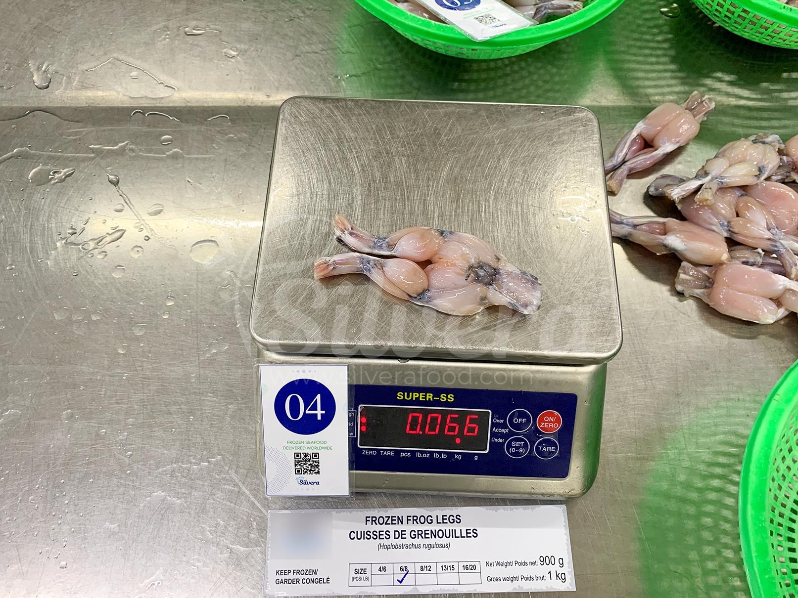 Frog legs size 6-8 pcs/ lb