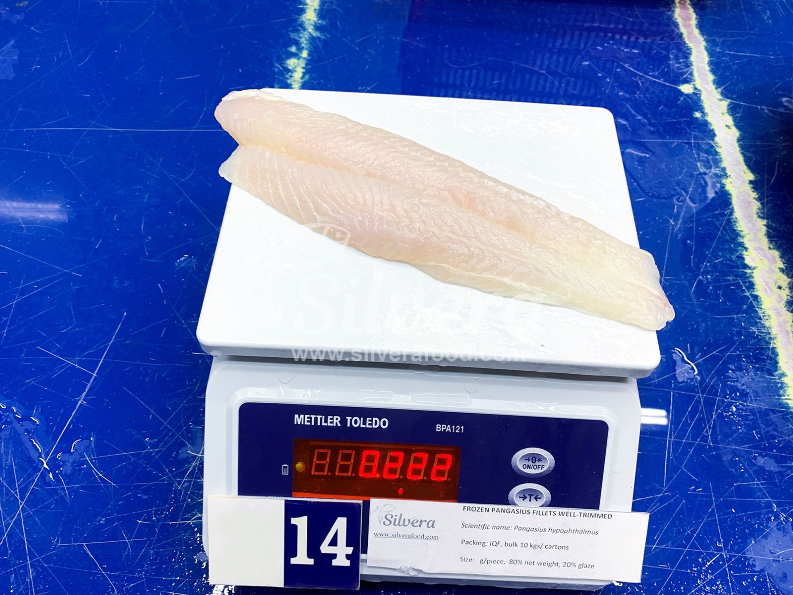 Weight per sutchi fillet