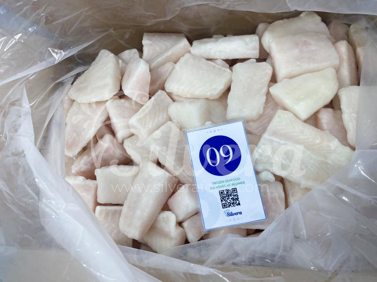 Inside master carton of pangasius cubes