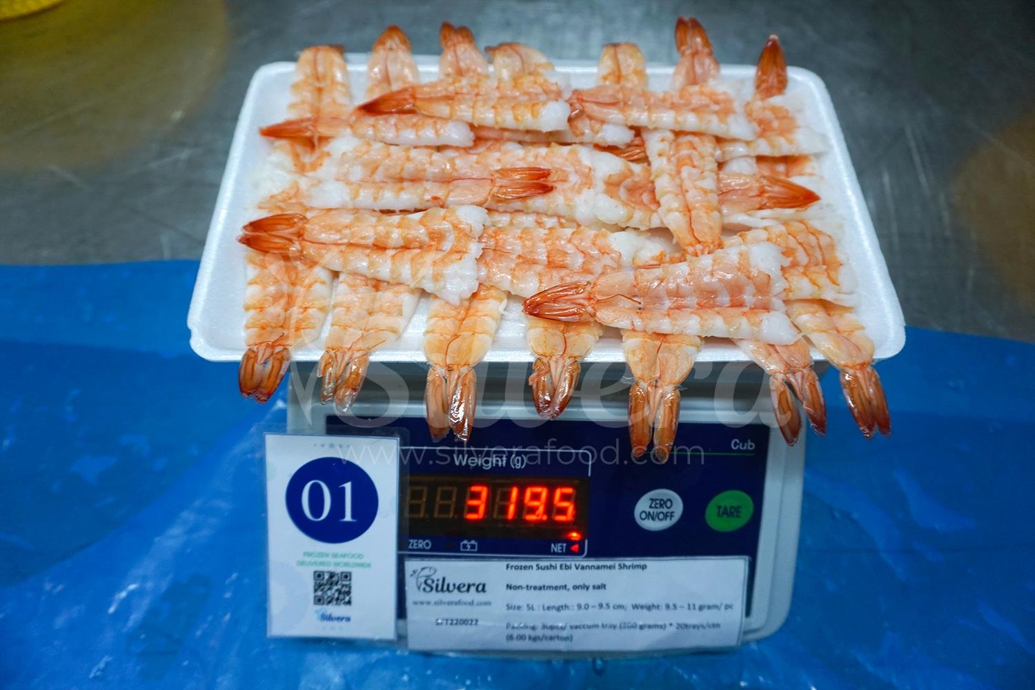 Sushi ebi net weight