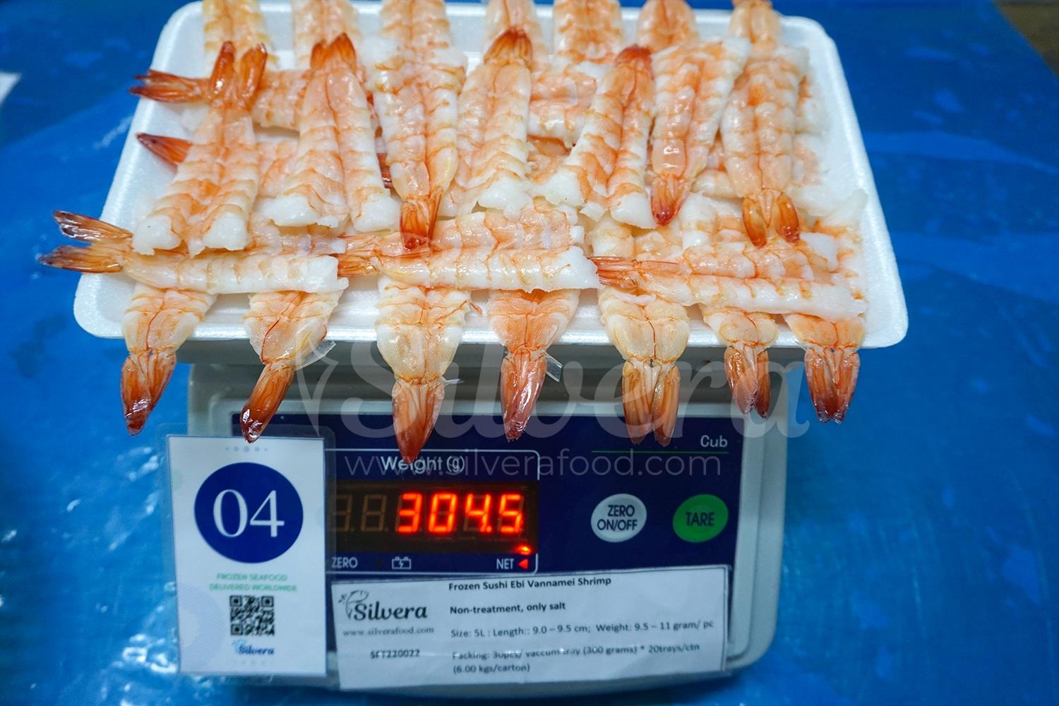 Sushi ebi net weight