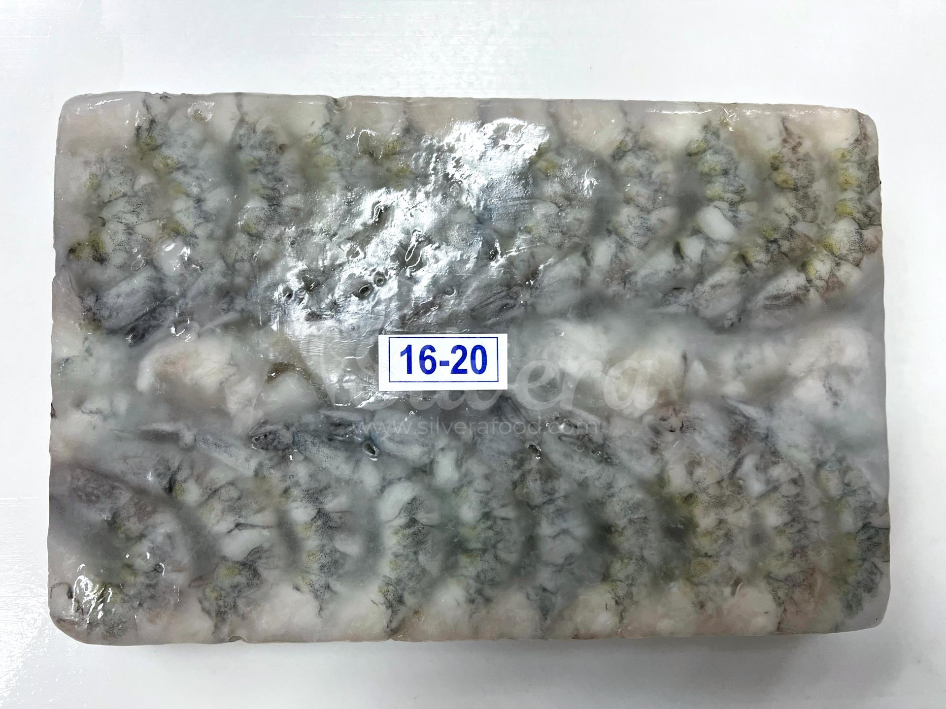 ASC vannamei shrimp meat in block