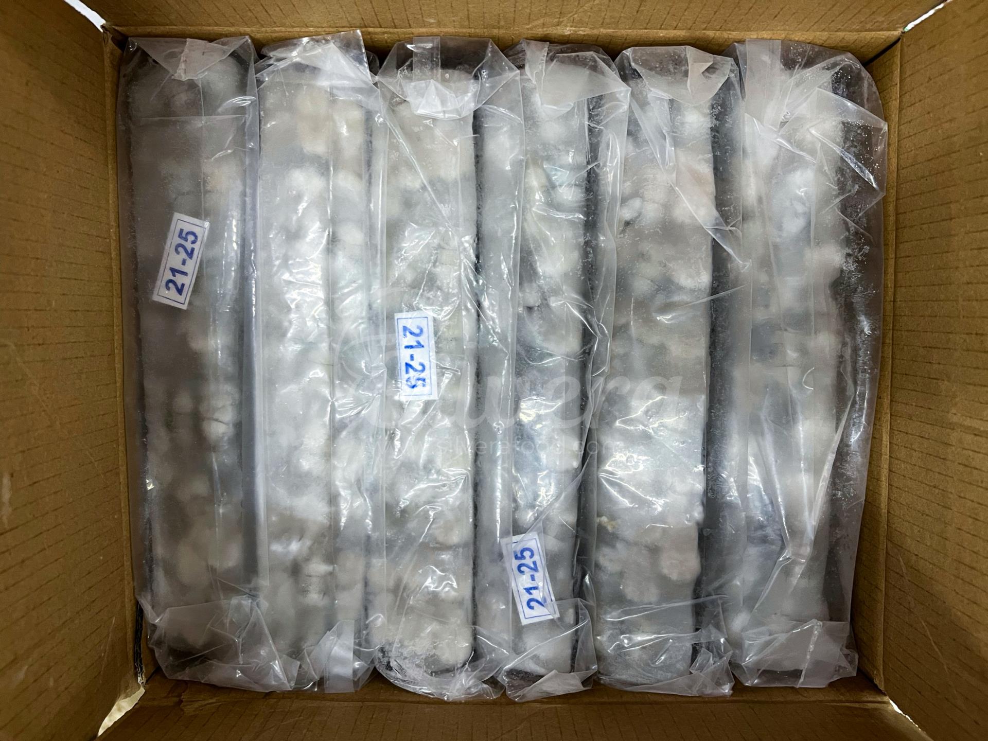 Inside carton - ASC vannamei shrimp meat