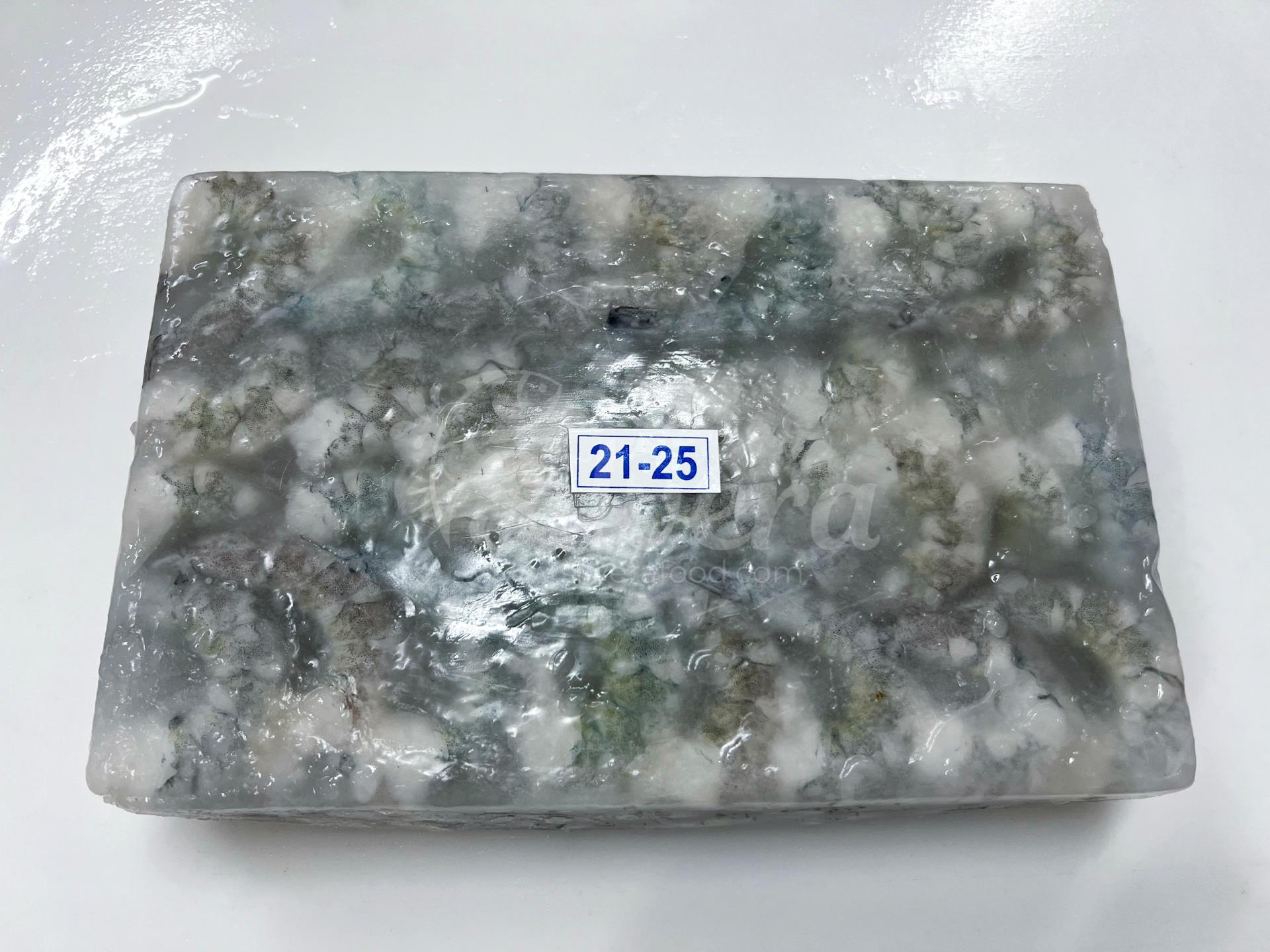 ASC vannamei shrimp meat in block
