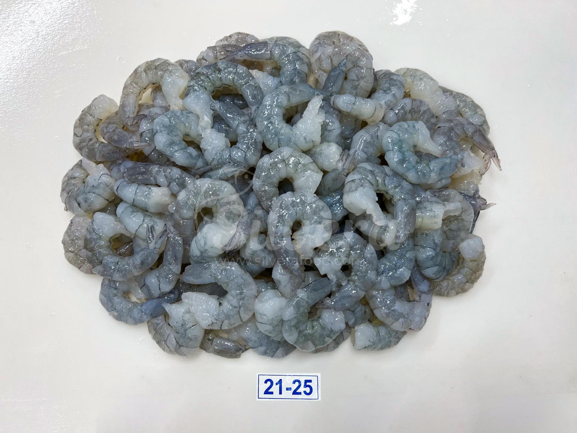 ASC vannamei shrimp meat defrosted