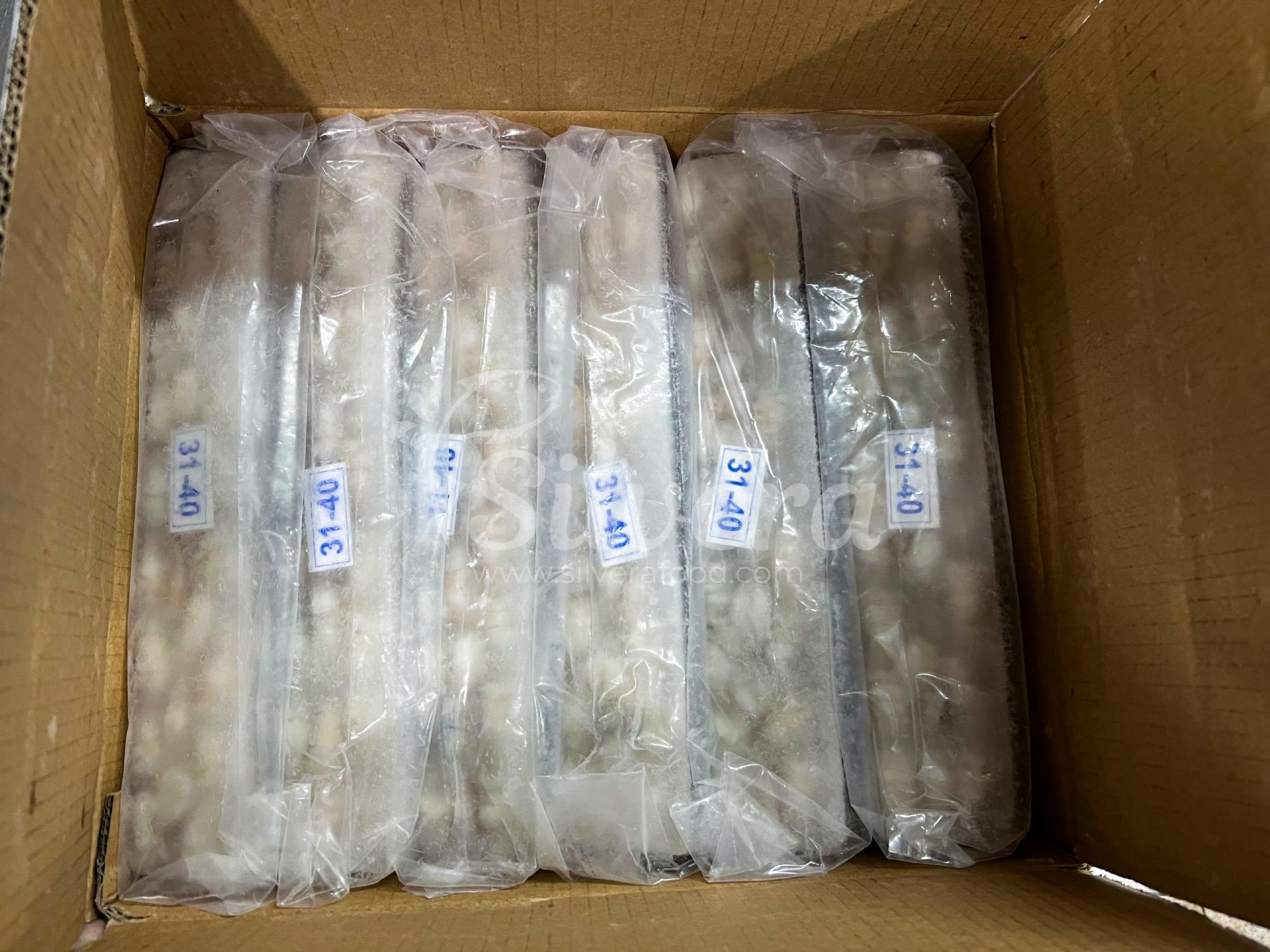Inside carton - ASC vannamei shrimp meat