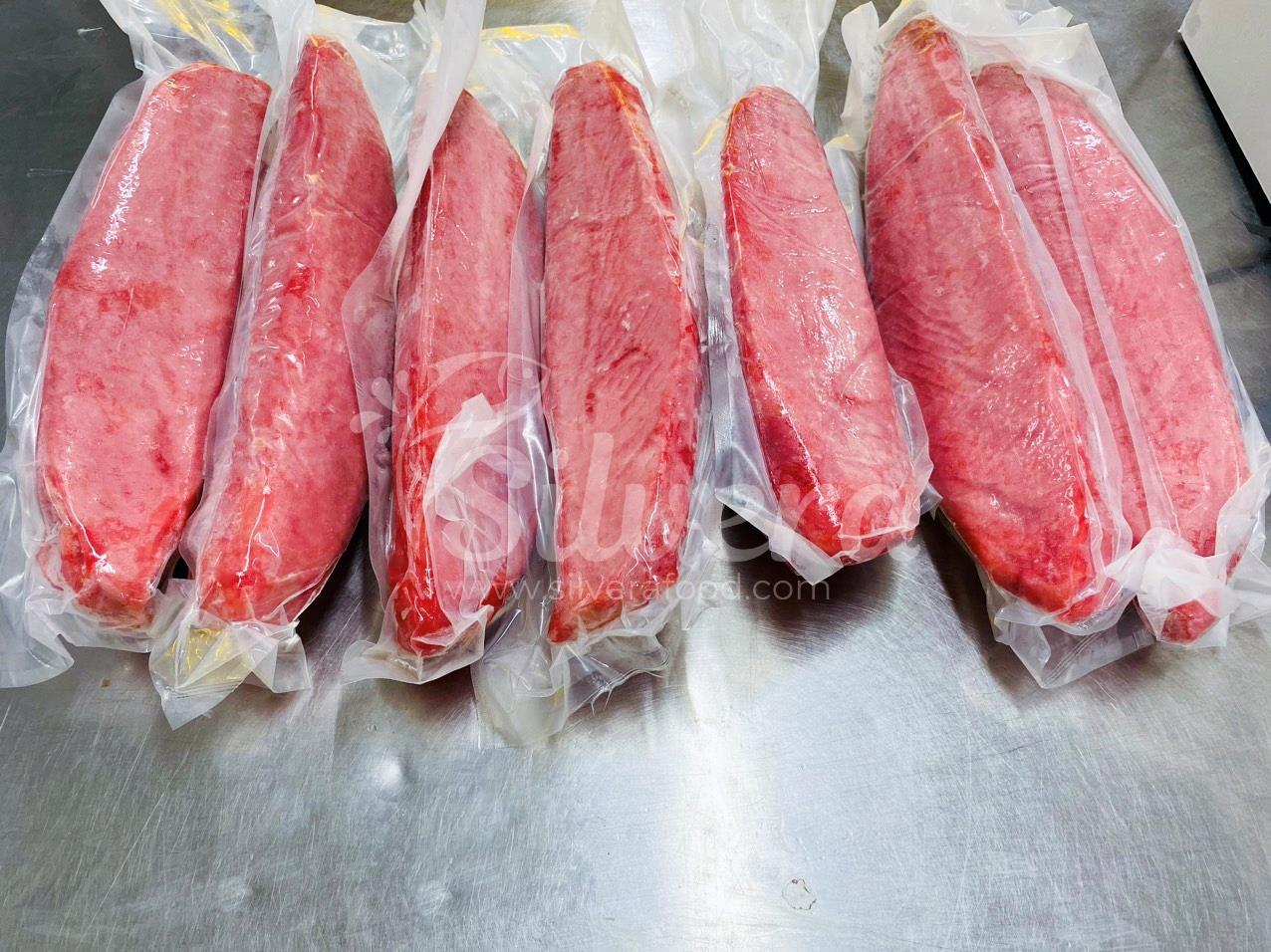 Frozen tuna loins