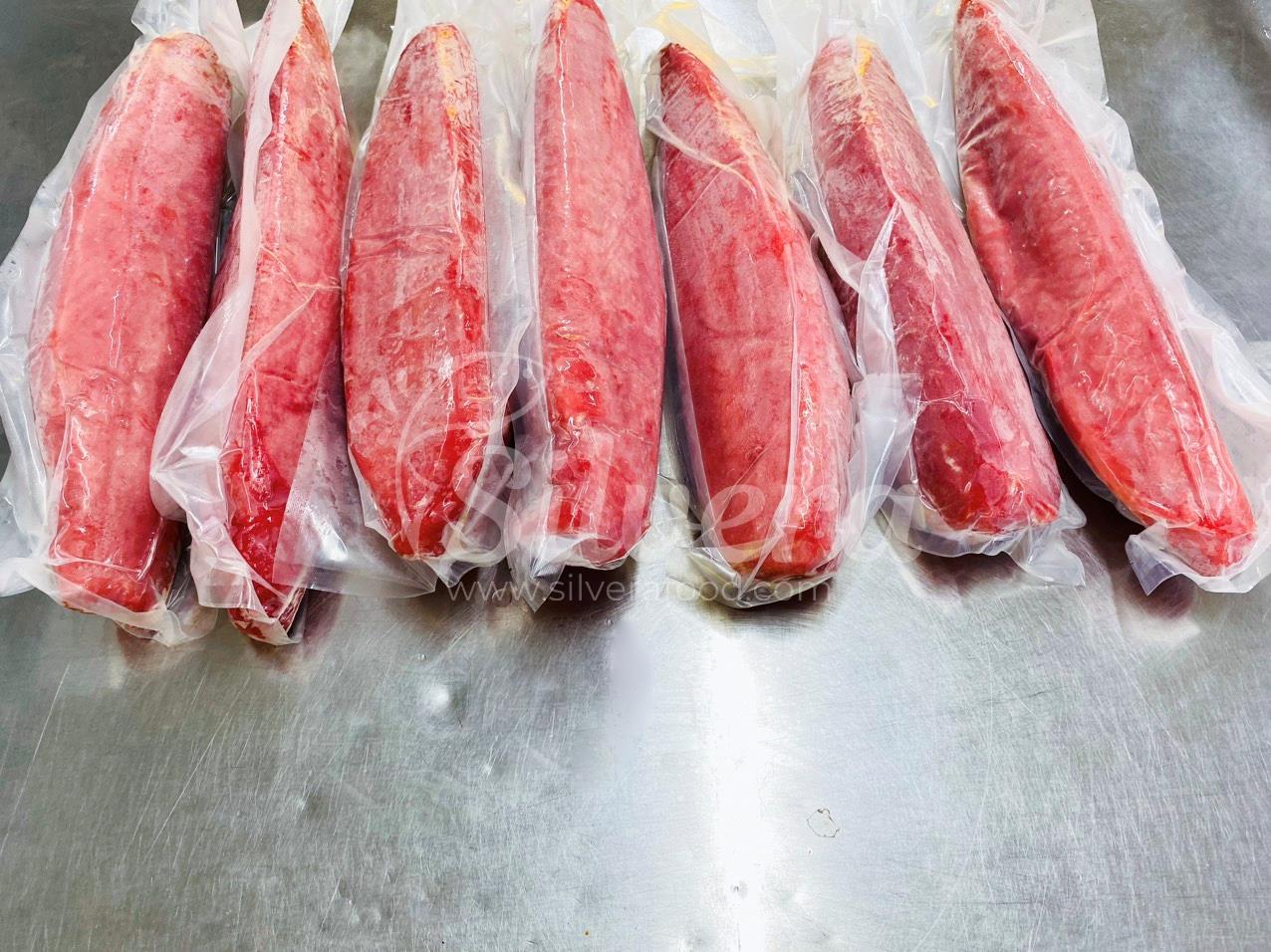 Frozen tuna loins