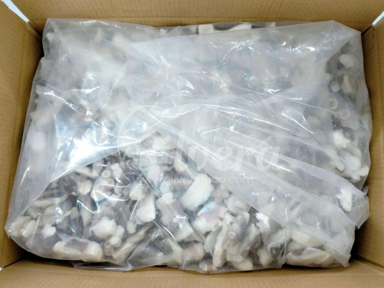 Master cartons of IQF cut poulp squid