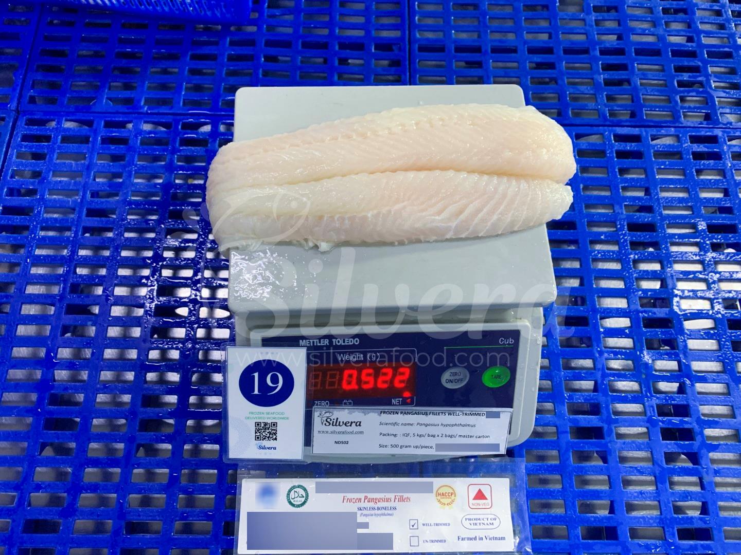 Pangasius fillet 500g up