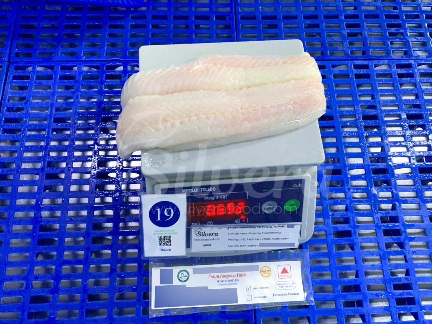 Pangasius fillet 500g up