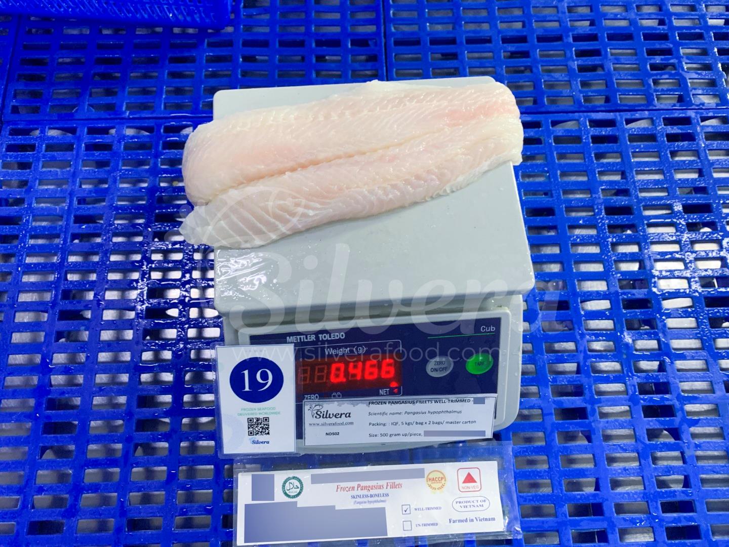 Pangasius fillet 500g up