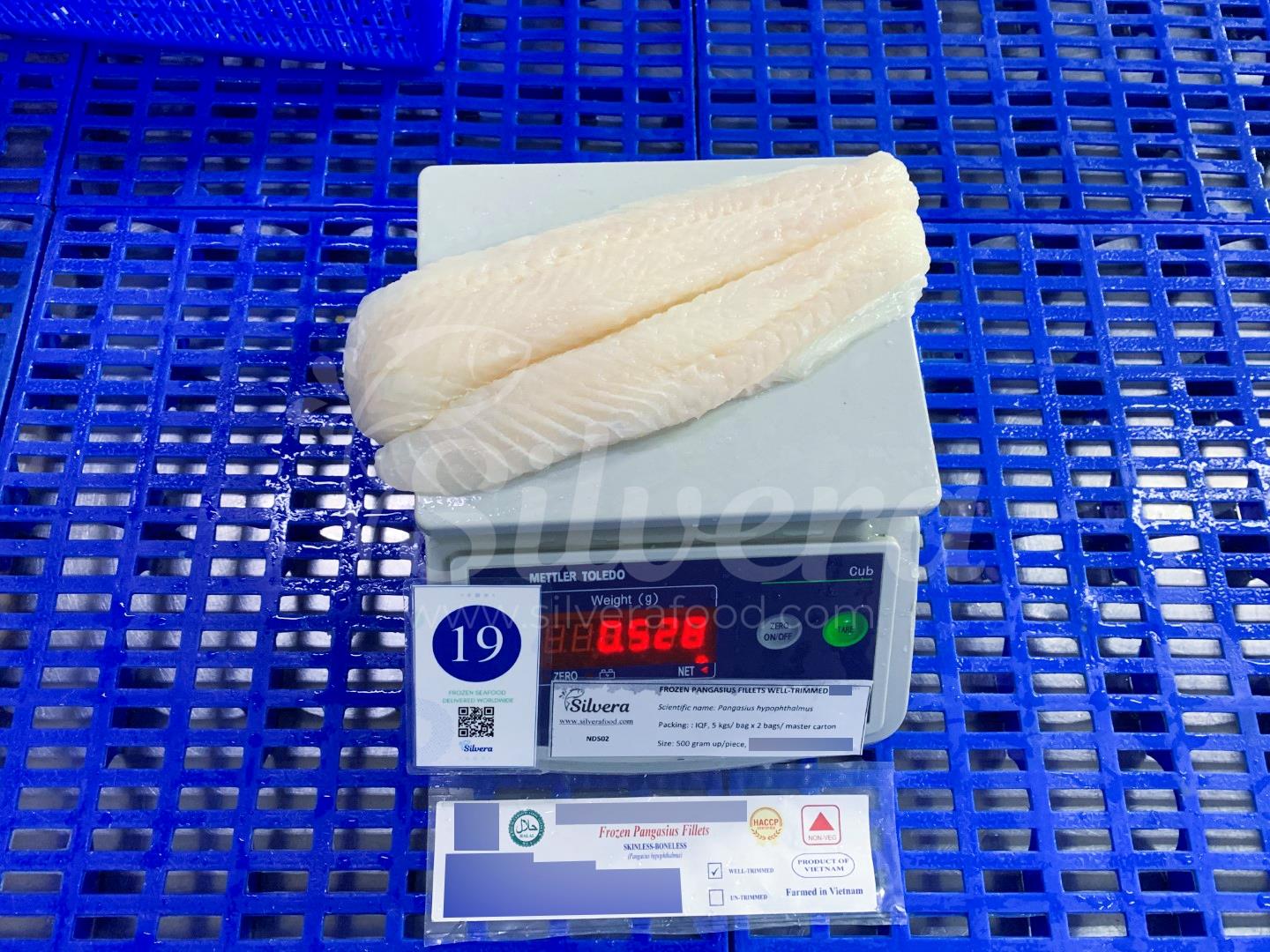 Pangasius fillet 500g up