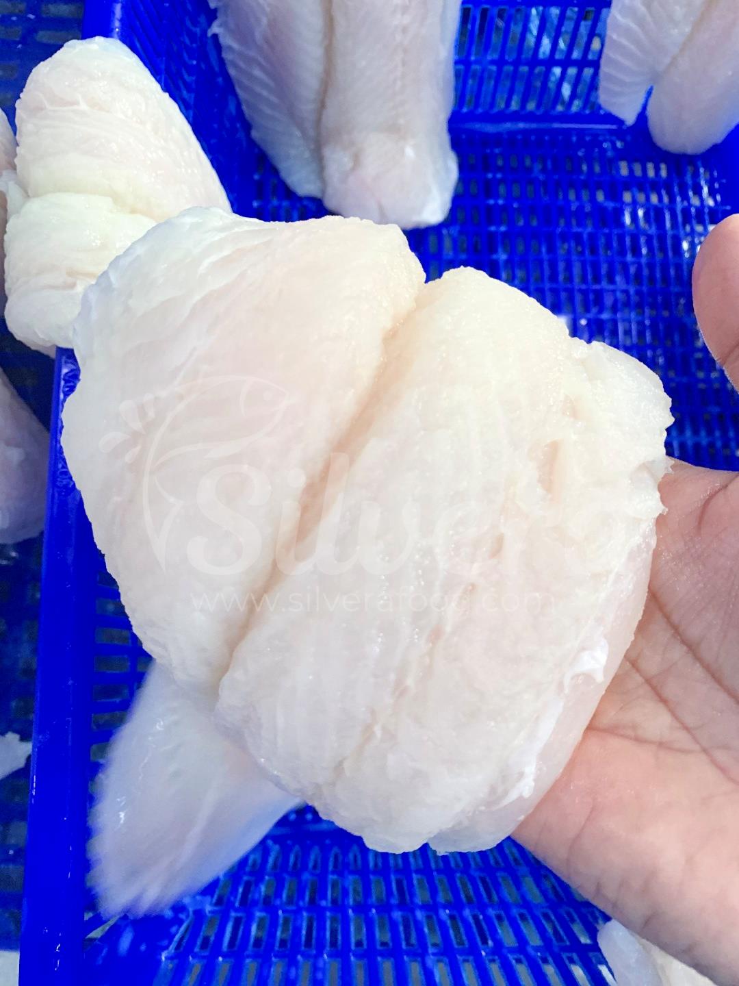 Texture of a defrosted pangasius fillet