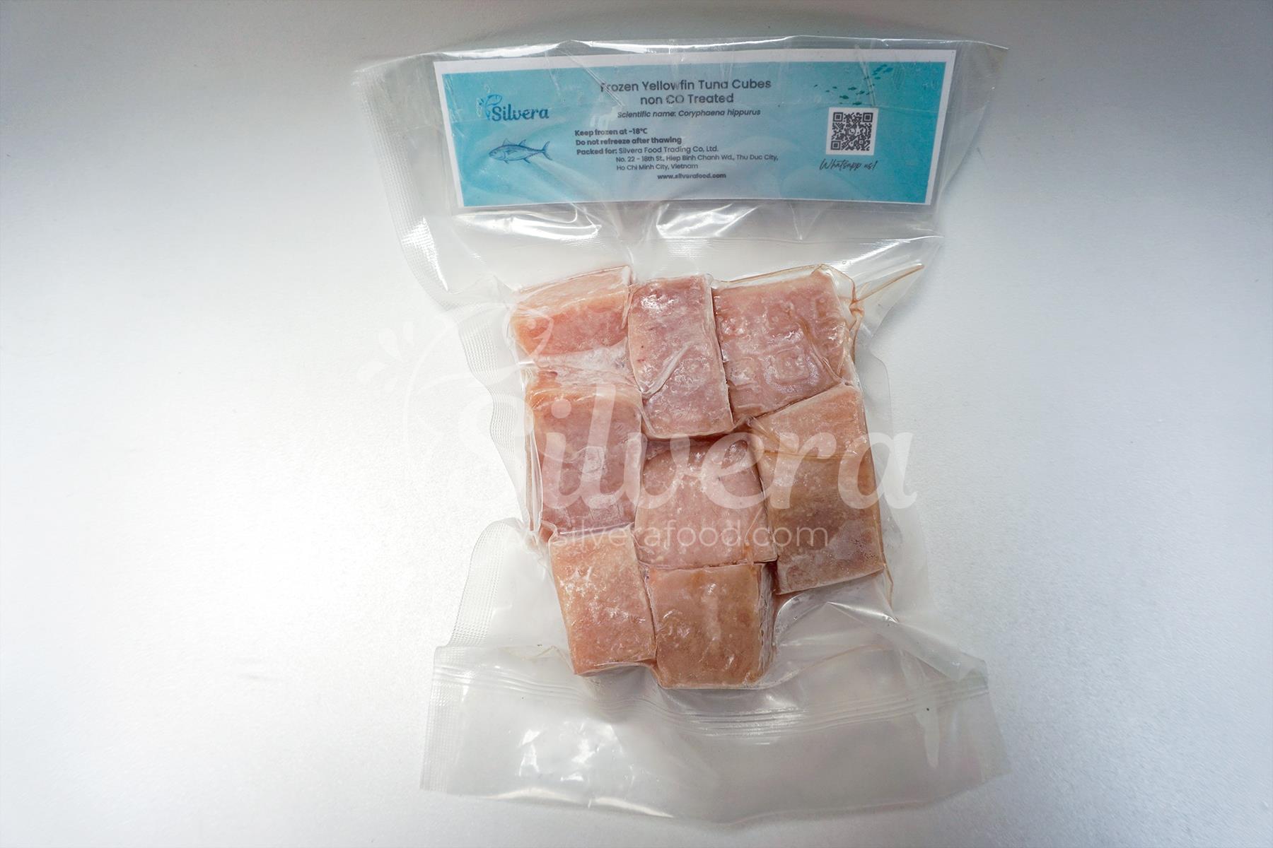 Tuna cubes non-CO