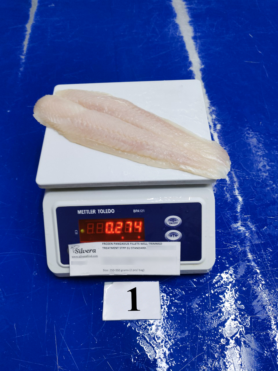 Pangasius fillet 250-350g