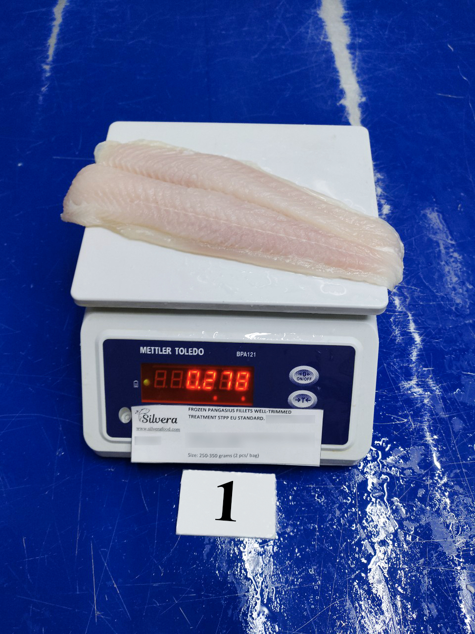 Pangasius fillet 250-350g