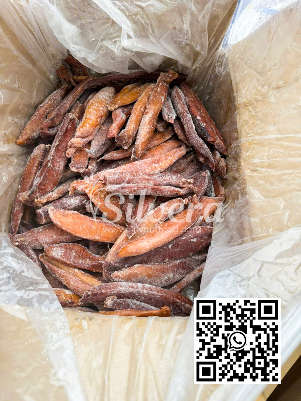 Frozen skipjack tuna fish roe