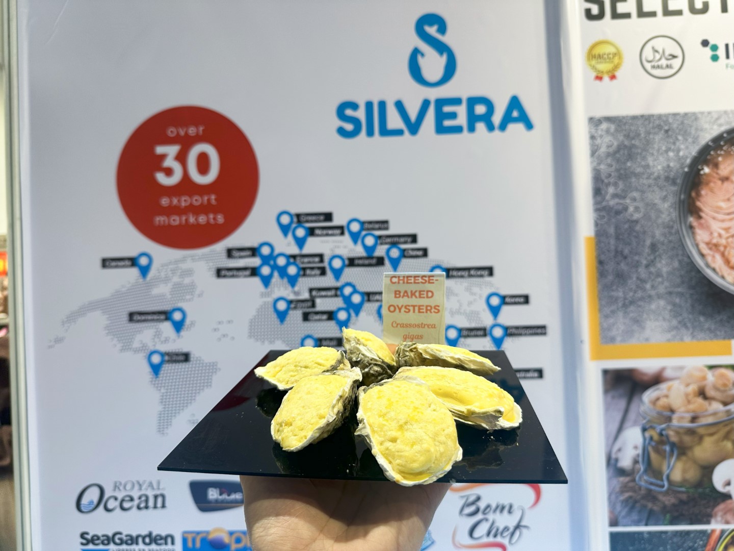 Cheese-covered oyster - HKTDC Food Expo PRO 2025