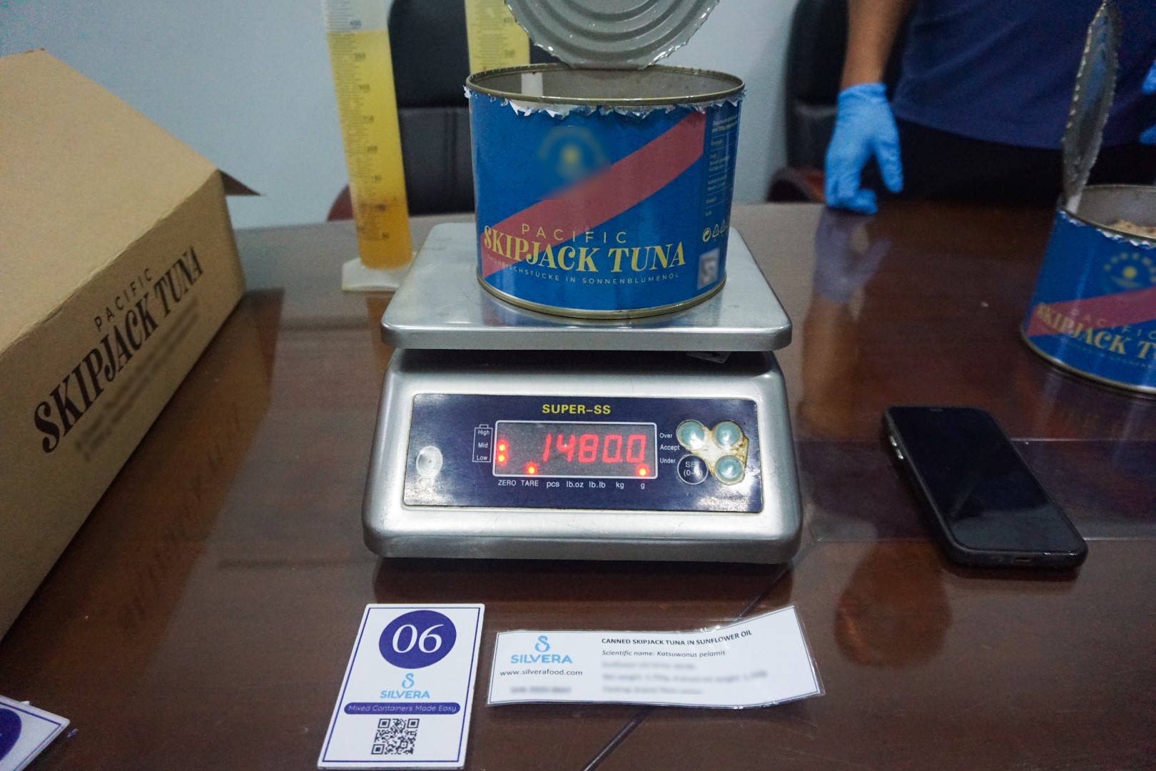 Skipjack tuna in sunflower oil