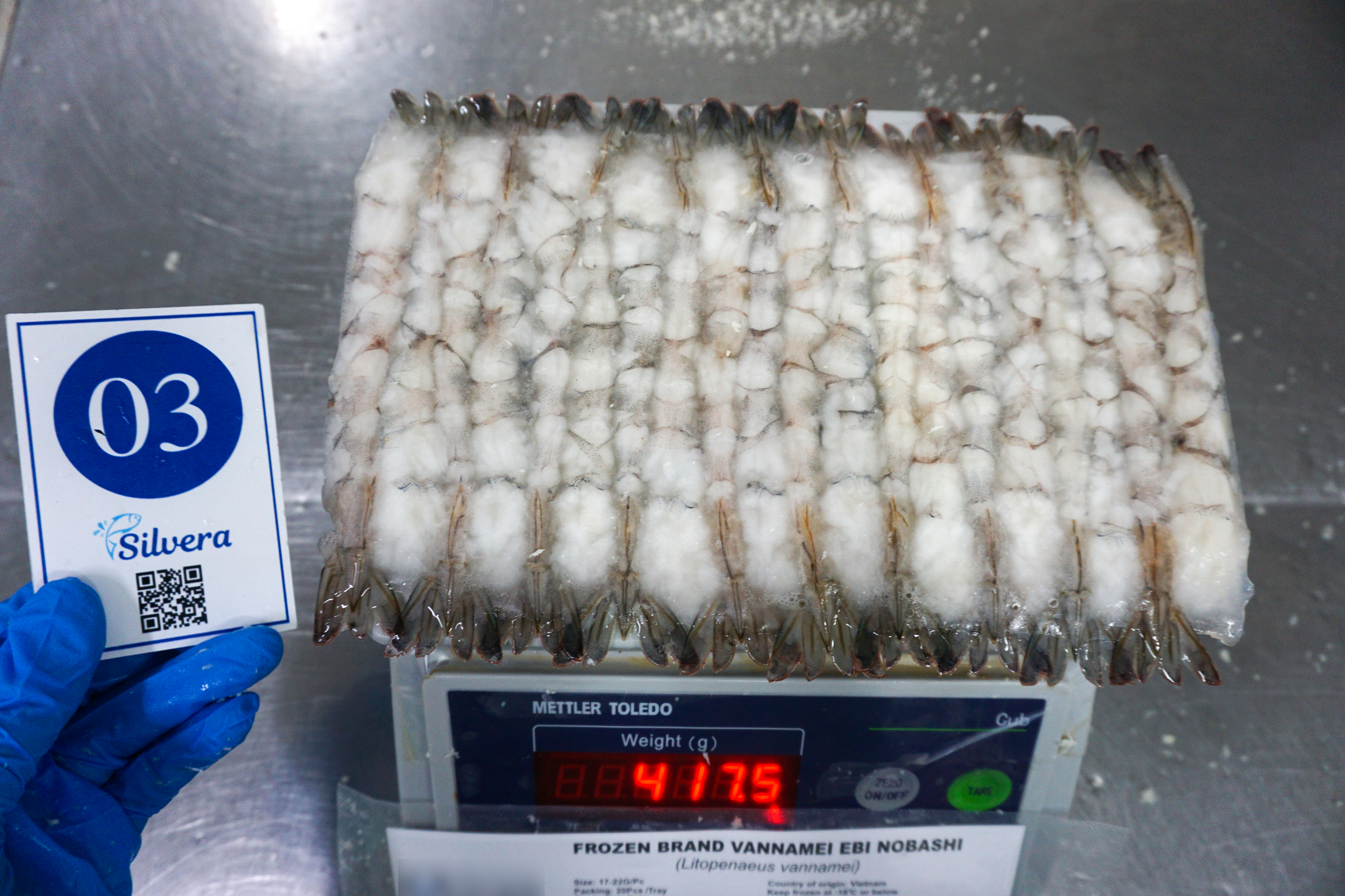 Nobashi ebi vannamei 