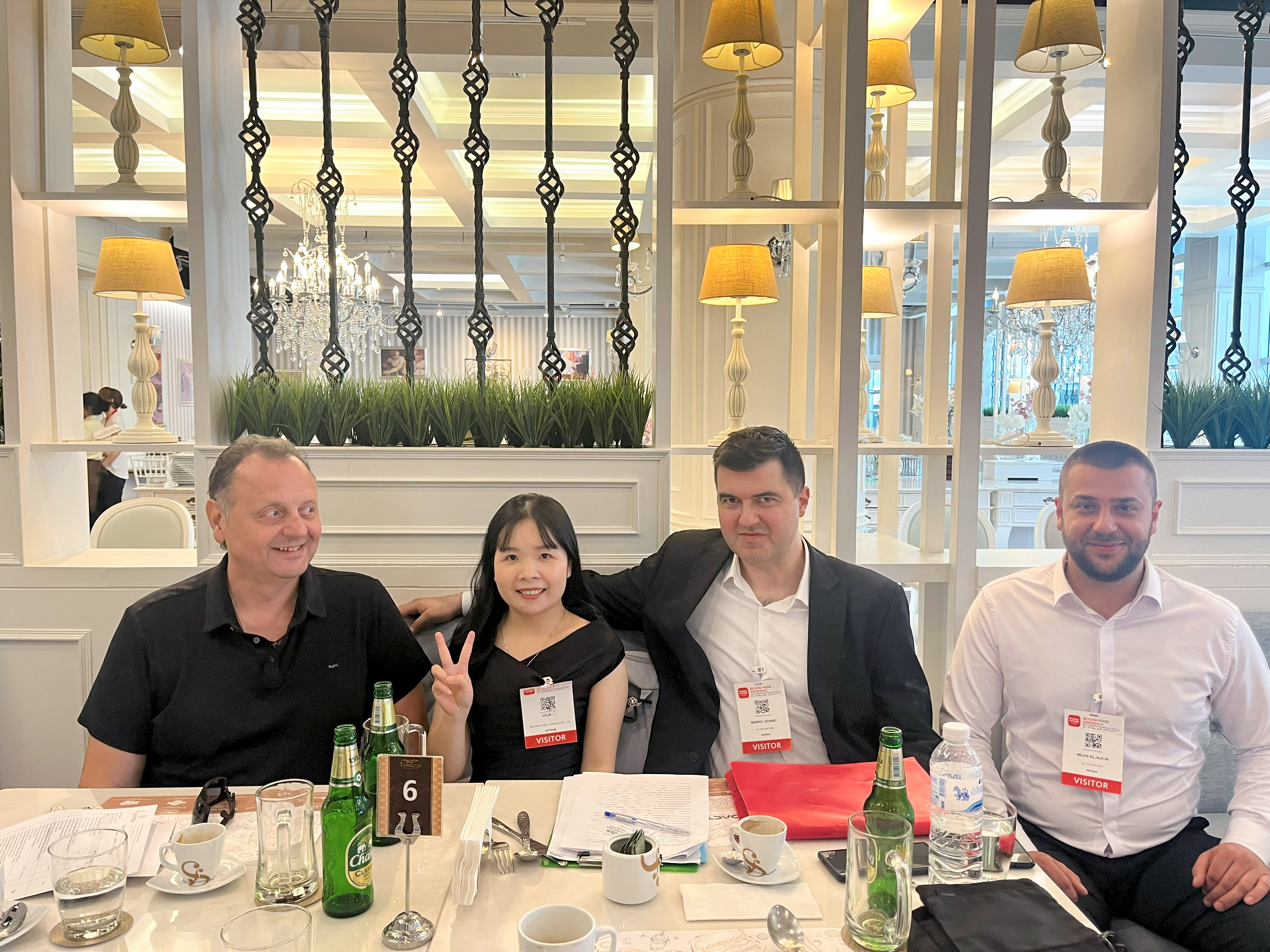 Ms. Jolie Le represents Silvera Food at Thaifex 2025