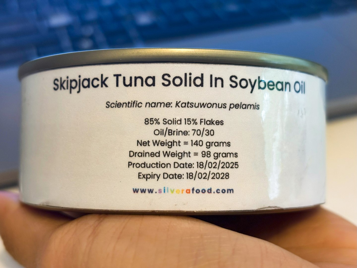 Canned tuna (Thunfischfilet) from Silvera Food