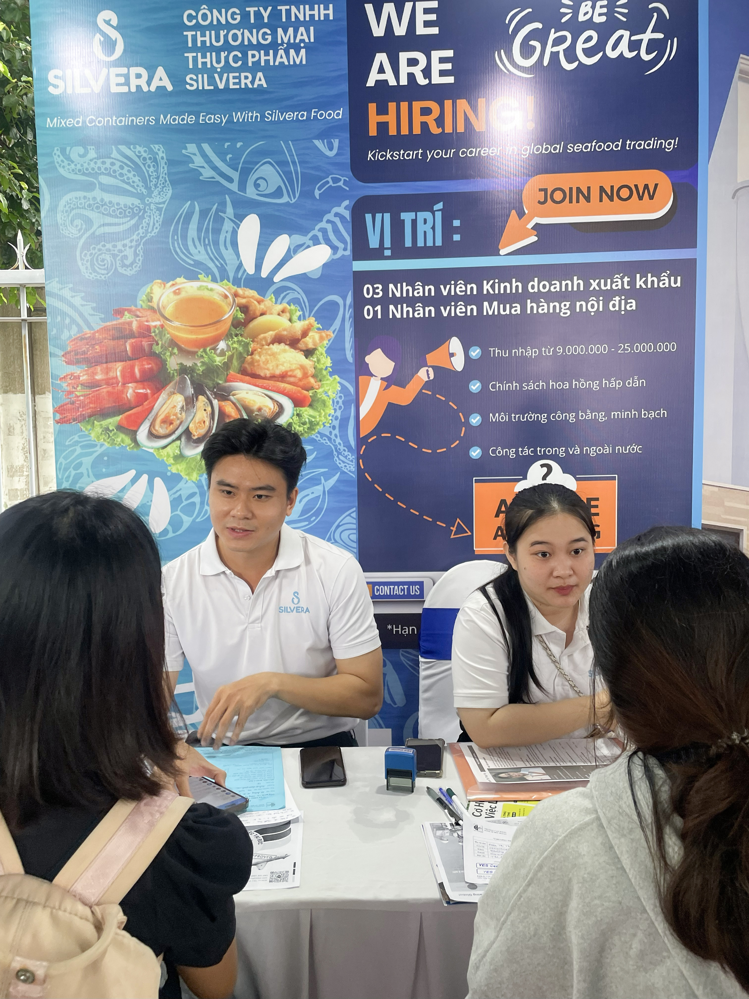 Silvera Food at Career Fair