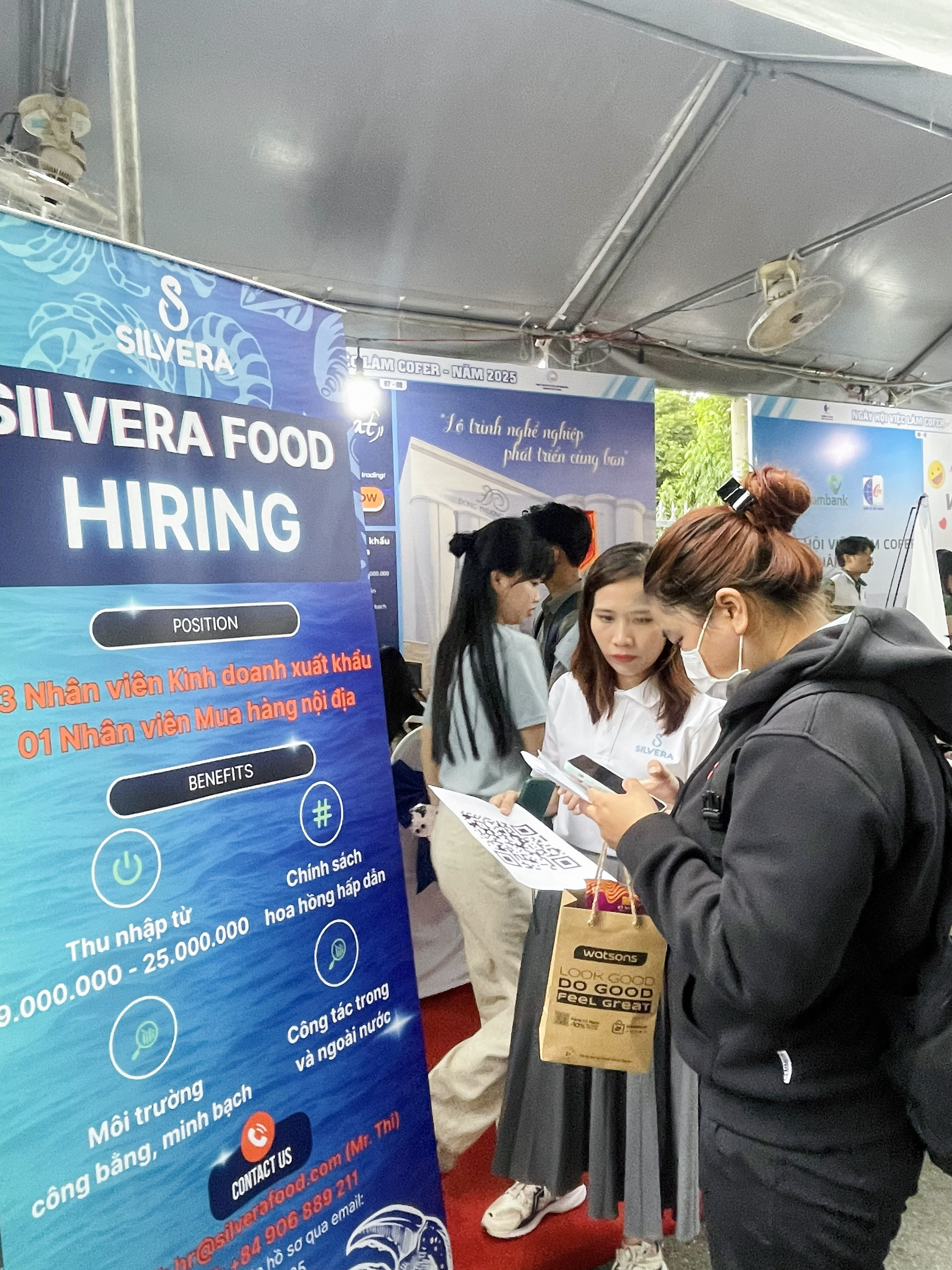Silvera Food at Career Fair