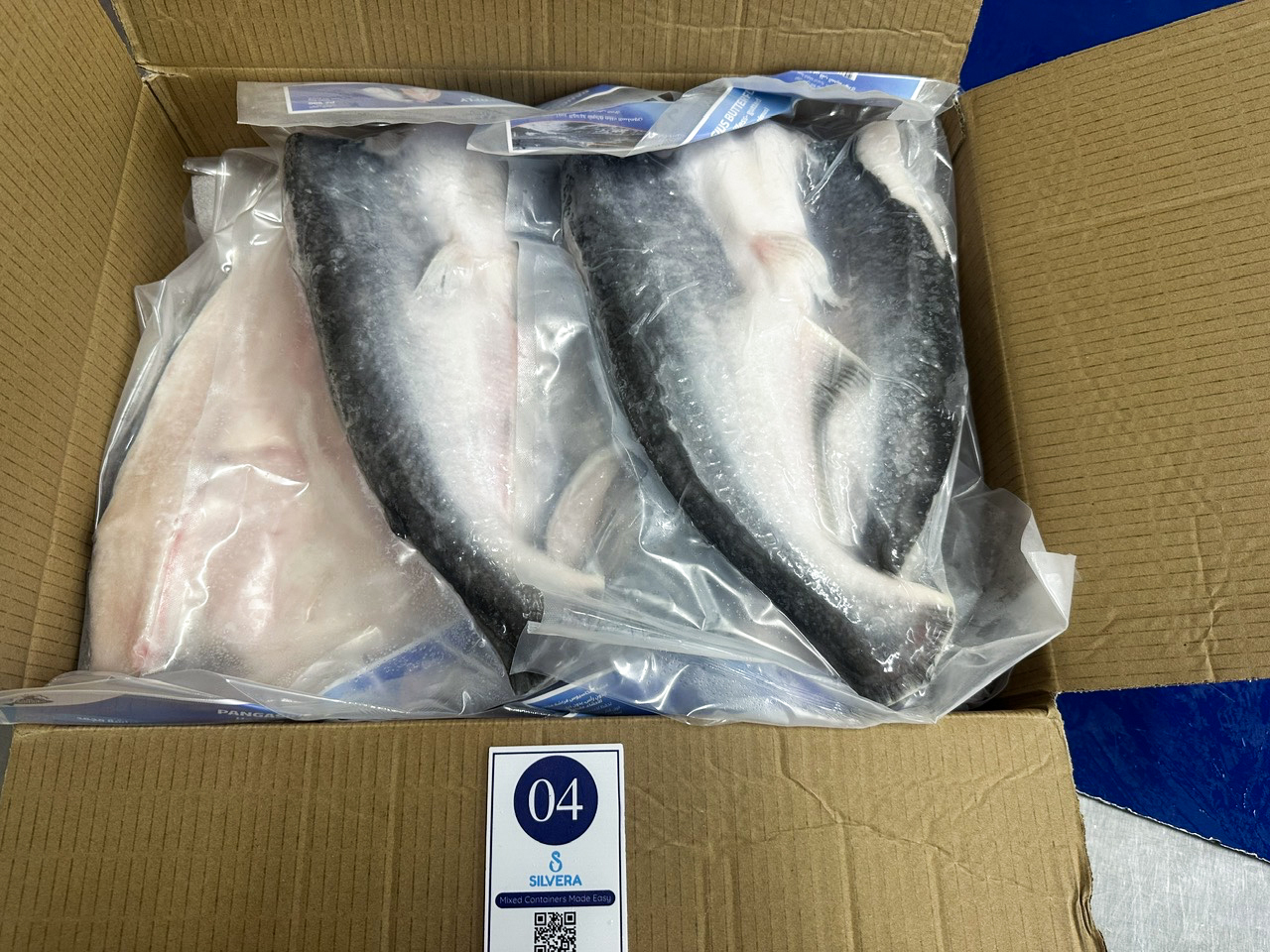 Butterfly-cut pangasius
