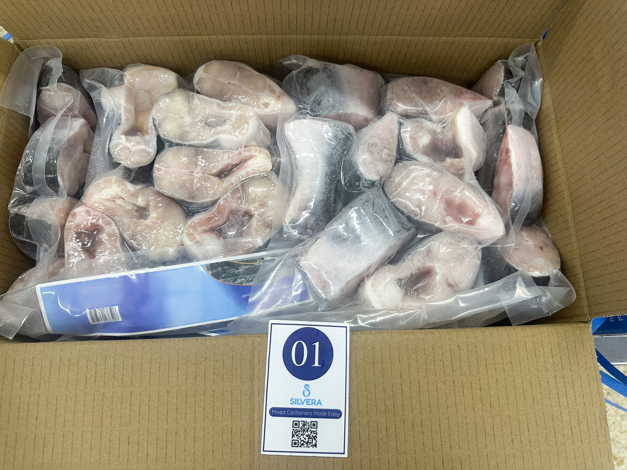 Pangasius steaks