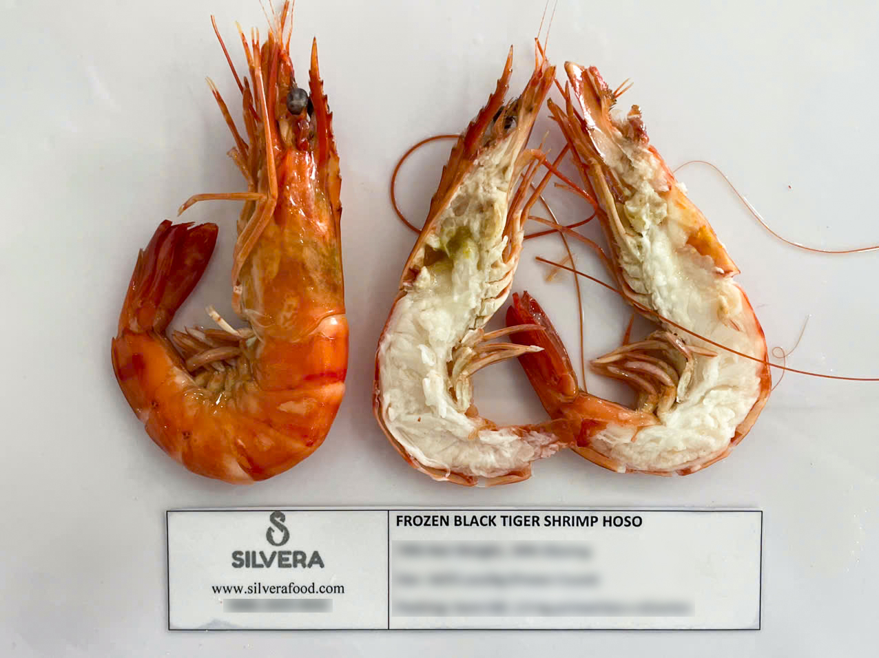 Cooking test - HOSO black tiger shrimp