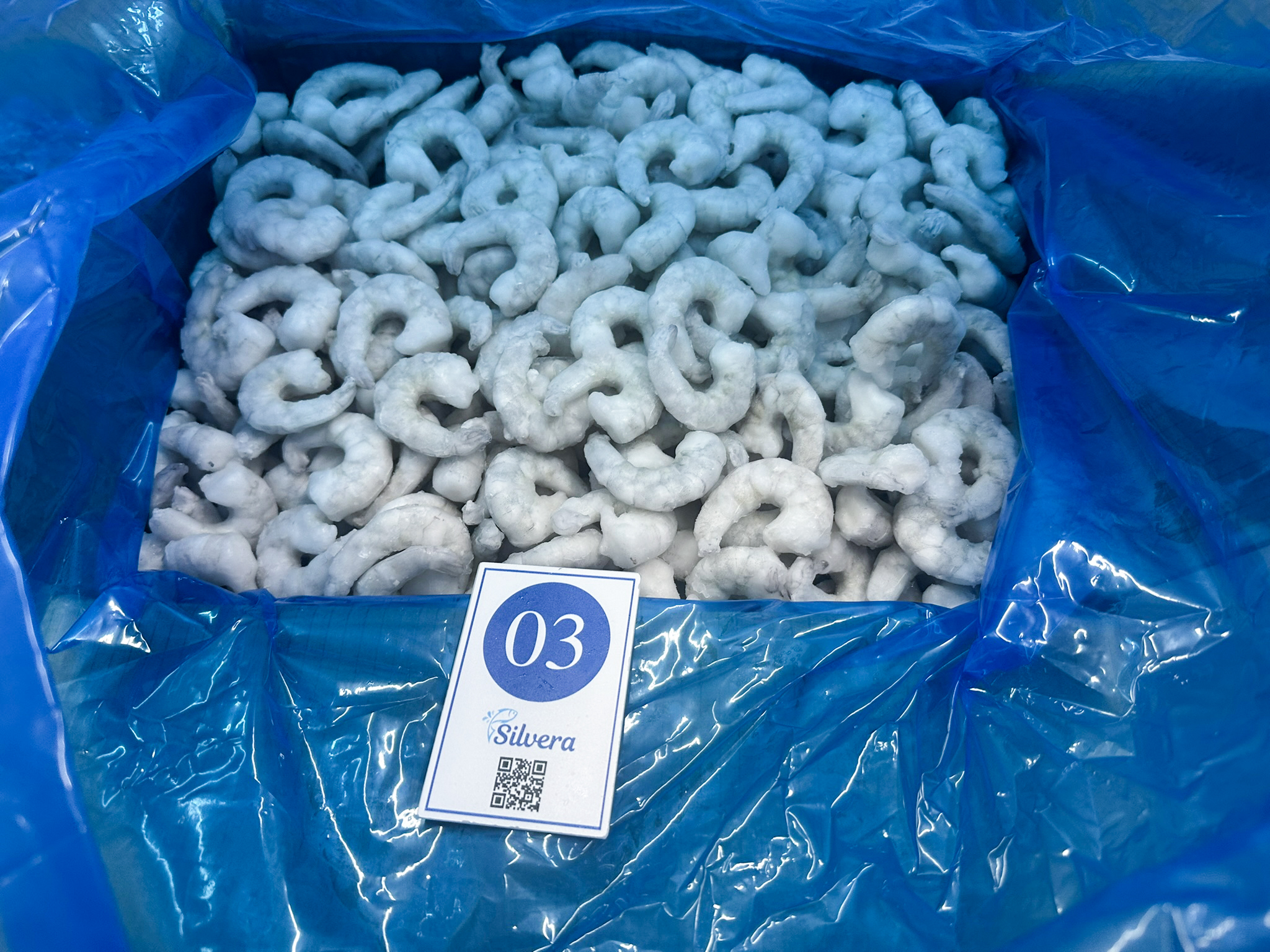 Frozen RPD vannamei shrimp