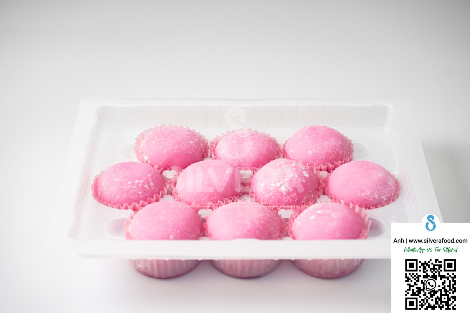 Frozen mochi on tray - Vietnam origin