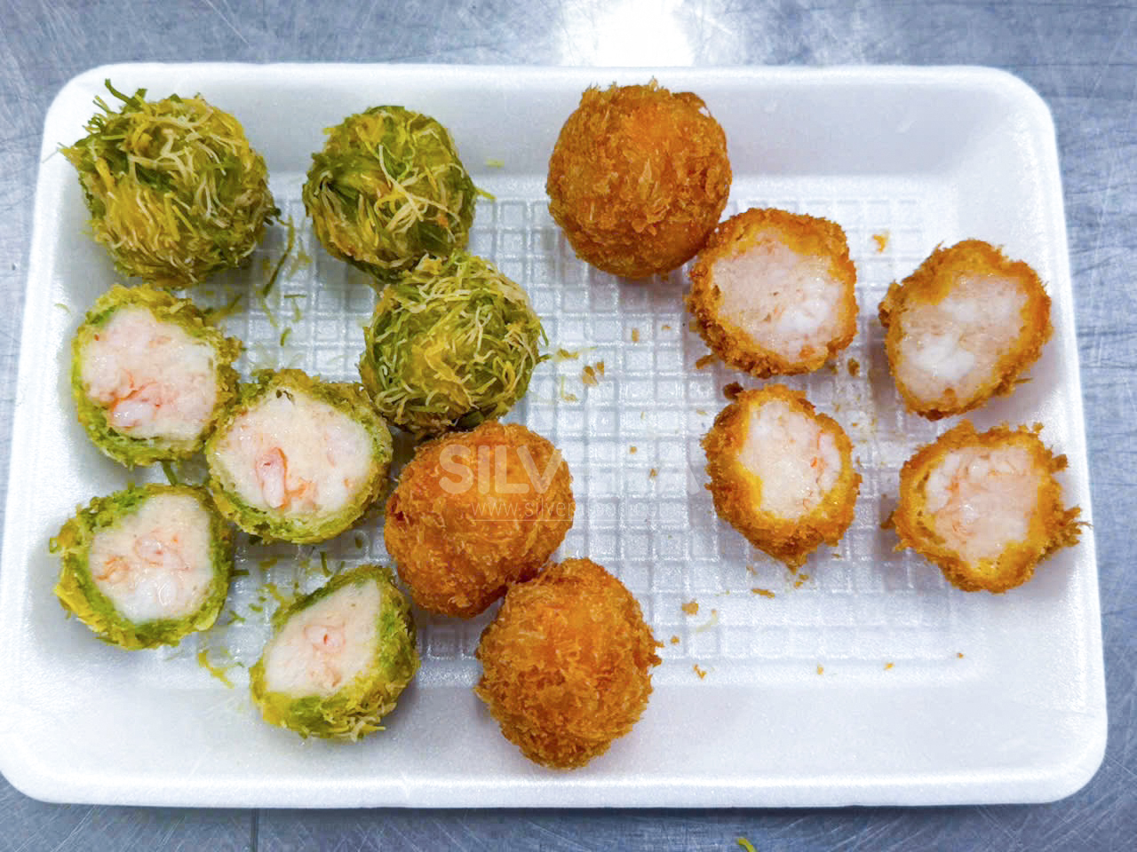 Fried shrimp balls - SILVERA FOOD